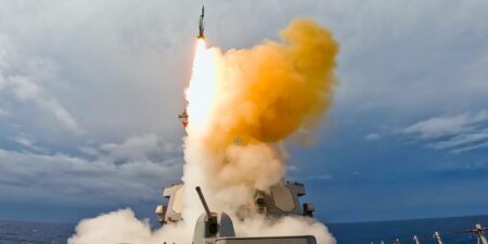 US Warship Ran Critical at-Sea Weapons Reload Needed for Pacific Fight