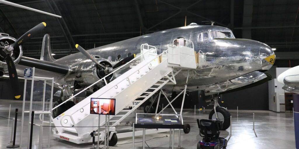 Inside the First Presidential Aircraft, ‘the Flying White House’