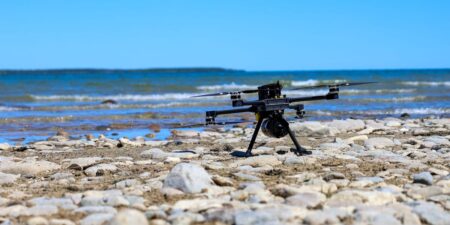 It Looks Like Jam-Proof Fiber-Optic Drones Showed up at a US Navy Exercise
