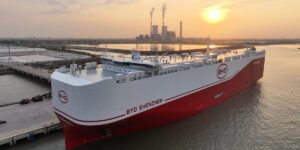 See BYD’s Fleet of Car-Carrying Cargo Ships Taking the Fight to Tesla
