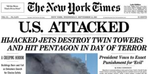 September 11: Newspaper Front Pages From the Day After 9/11 Attacks
