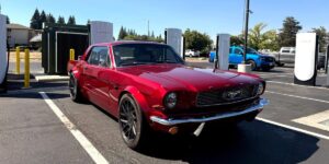 This 1966 Mustang Is Actually a Tesla With ‘Full Self-Driving’