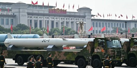 China Showed Full Nuclear Triad to World for First Time at Parade