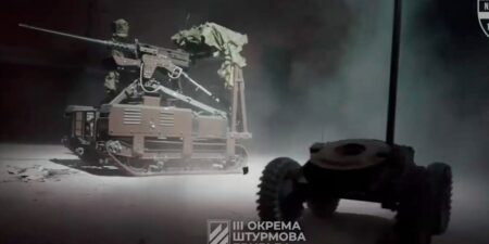 Ukraine Now Has Entire Unit Fighting Russia With Ground Assault Robots