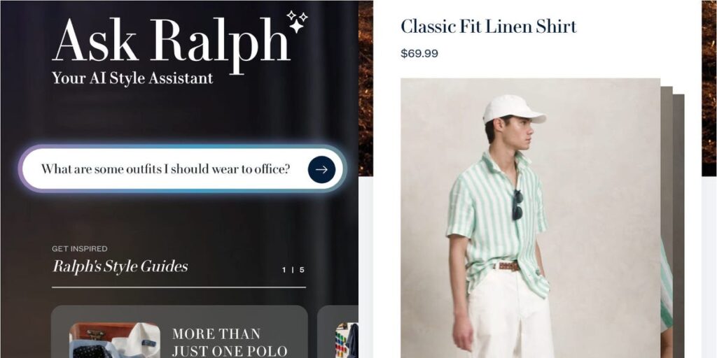 Ralph Lauren’s AI Stylist Feels Luxe, but Still Sends You to the Store