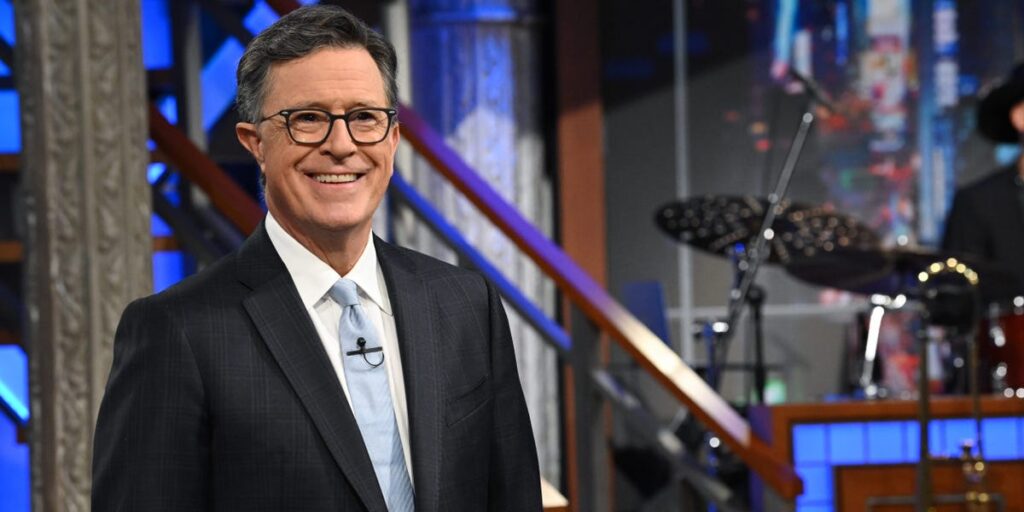 Stephen Colbert Defends Jimmy Kimmel in Opening Monologue