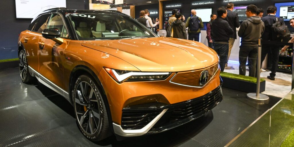 Honda Ends Production of Acura EV in US, Citing ‘Market Conditions’