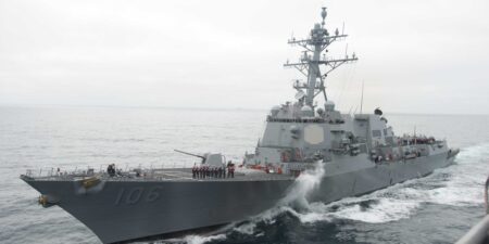 Another Destroyer Just Showed up in the Caribbean Show of Force