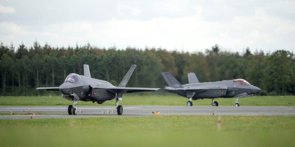 Drones Disrupting Denmark Airports Seen Near F-35 Stealth Fighter Base