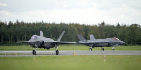 Drones Disrupting Denmark Airports Seen Near F-35 Stealth Fighter Base