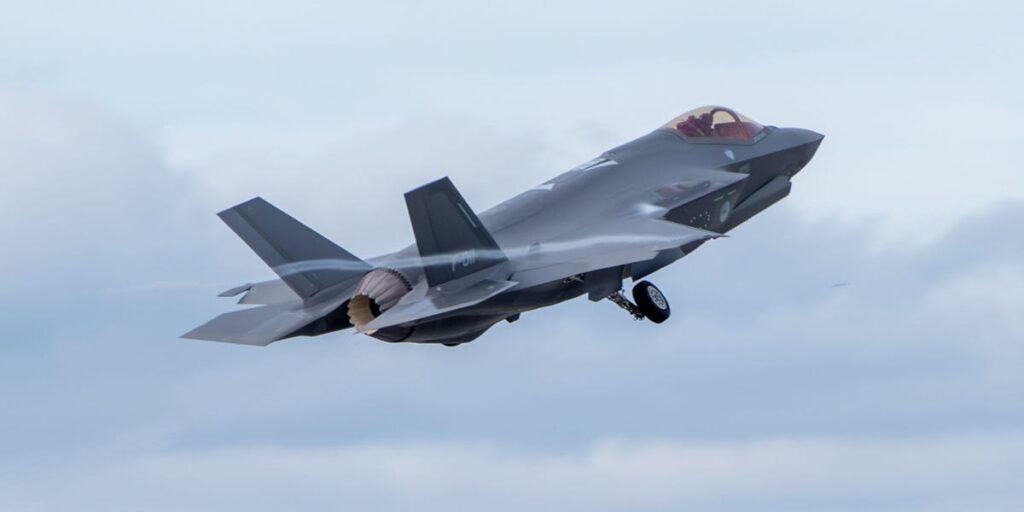 F-35s That Shot Down Russian Drones Were Days Into New NATO Patrol