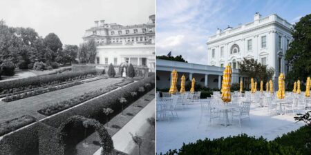 How the White House Rose Garden Has Changed Over the Years