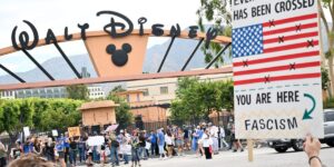 I Went to the Protest at Disney. It Was About More Than Jimmy Kimmel.
