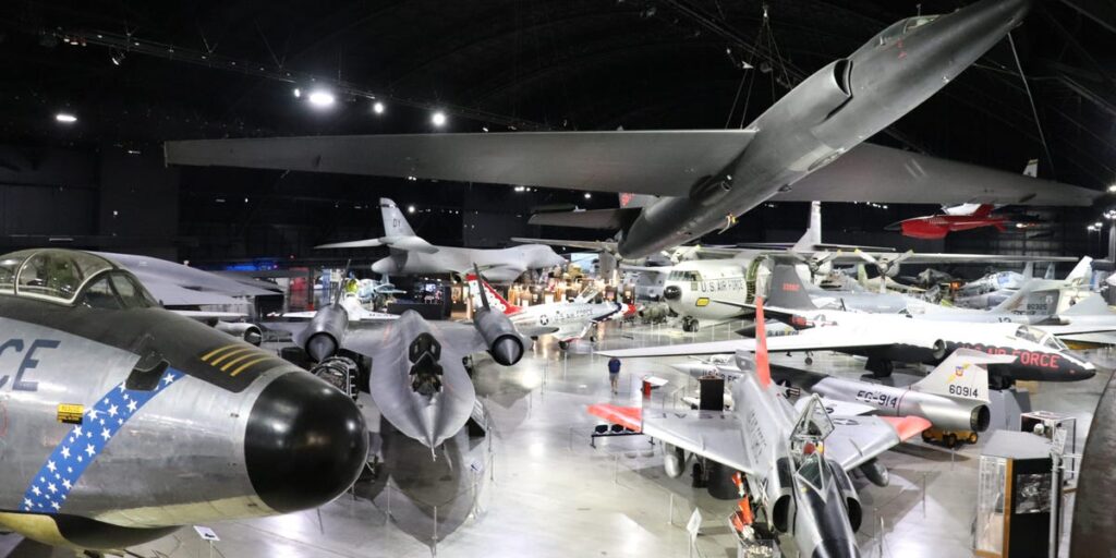 Inside the US Air Force Museum Featuring Air Force One Planes, ICBMs
