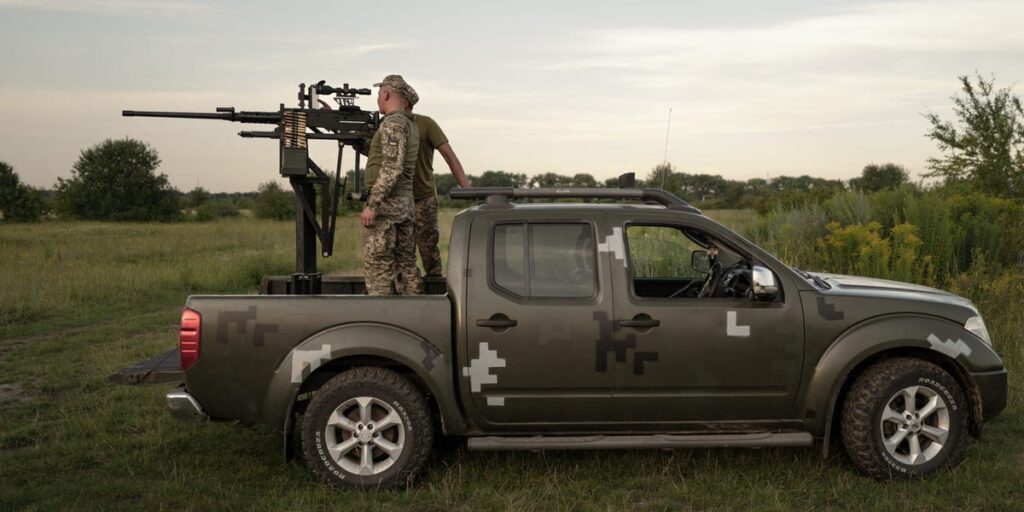 Machine Gunners Going Against Russian Drones to Get New Interceptors