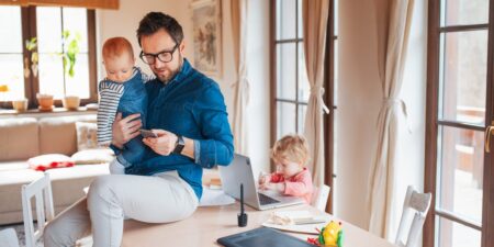 One Chart Shows How Single Working Dads Are Becoming More Common