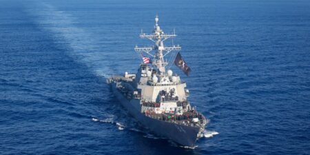 US Warship Joins NATO Mission to Stop Undersea Sabotage for First Time