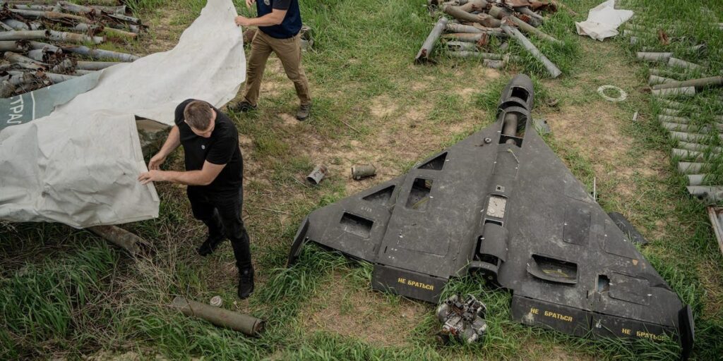 Ukraine: 100,000 Foreign-Made Parts in Russian Drone, Missile Barrage
