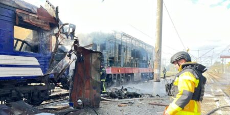 Russia Unleashed New Surge of Drone Attacks on Ukraine’s Rail Network