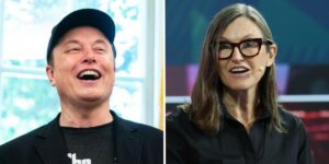 Cathie Wood Says Elon Musk’s T Tesla Pay Deal Will Win ‘Decisively’