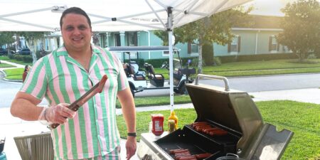 Family Gives Out Hot Dogs to Trick-or-Treaters for Halloween Family Gives Out Hot Dogs to Trick-or-Treaters for Halloween