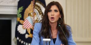Airports Refuse to Show Kristi Noem Video Blaming Democrats for Shutdown