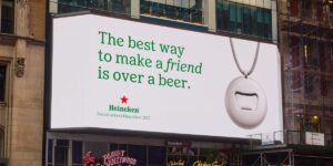 Friend’s AI Ads Were Defaced. Then Heineken Joined the Fray.