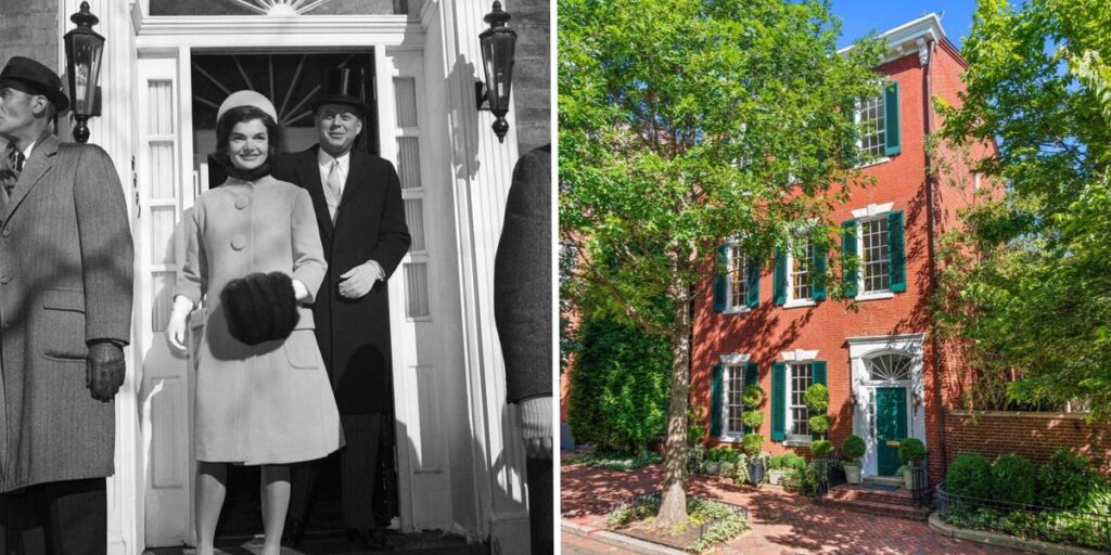 John F. Kennedy’s House in Washington, DC on Sale: See Photos John F. Kennedy’s House in Washington, DC on Sale: See Photos