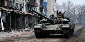 NATO Watching Ukraine Still Bets on Tanks Despite Drone Vulnerability