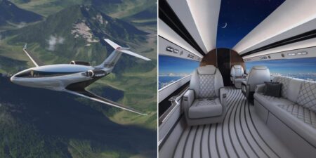 See Inside a Futuristic ‘Windowless’ Jet a CEO Has Bet  Billion on