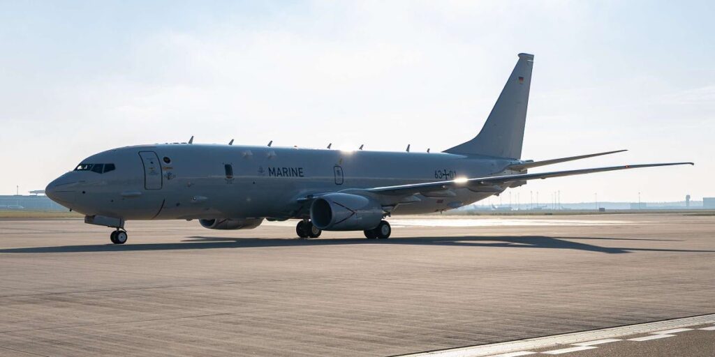 First P-8 Arrives in Germany As NATO Steps up Sub-Hunting Ability