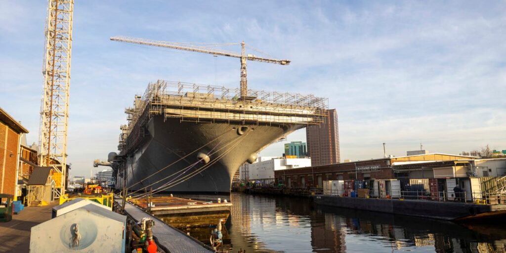 Navy Secretary Says Shipbuilder Pay Needs to Be More Competitive Navy Secretary Says Shipbuilder Pay Needs to Be More Competitive