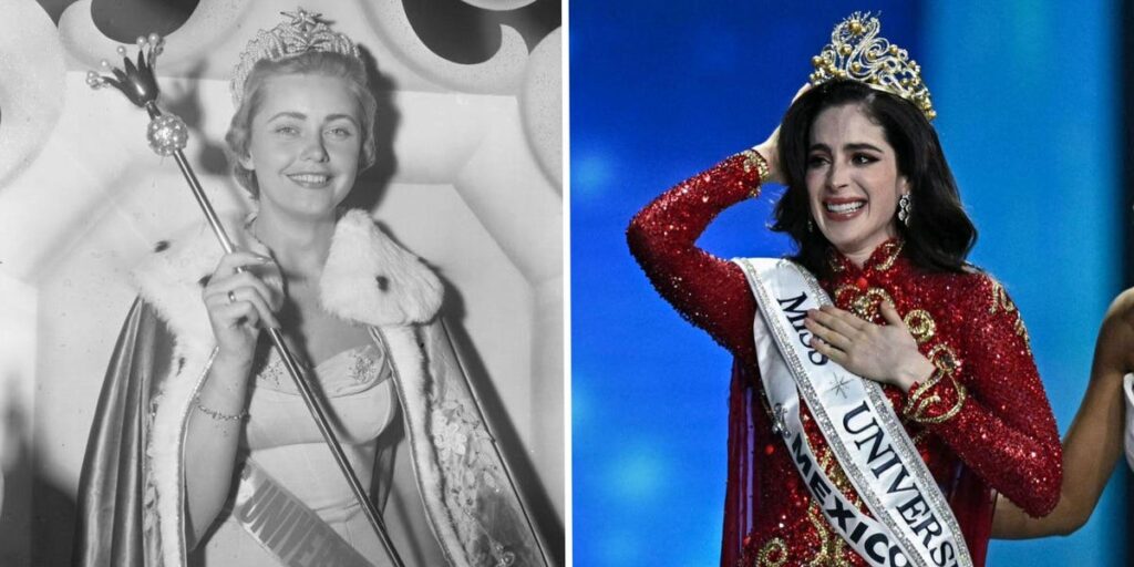 Photos of Miss Universe Winner Outfits Through the Years Photos of Miss Universe Winner Outfits Through the Years
