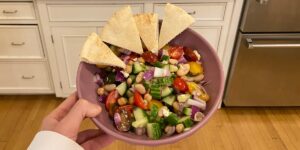 My Easy Lunch Recipe Is High-Fiber, High-Protein, Dietitian-Approved My Easy Lunch Recipe Is High-Fiber, High-Protein, Dietitian-Approved