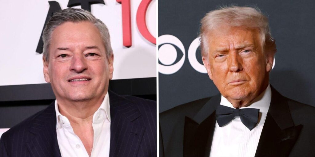 Netflix Co-CEO Shares How He Pitched Trump on Warner Bros. Deal Netflix Co-CEO Shares How He Pitched Trump on Warner Bros. Deal