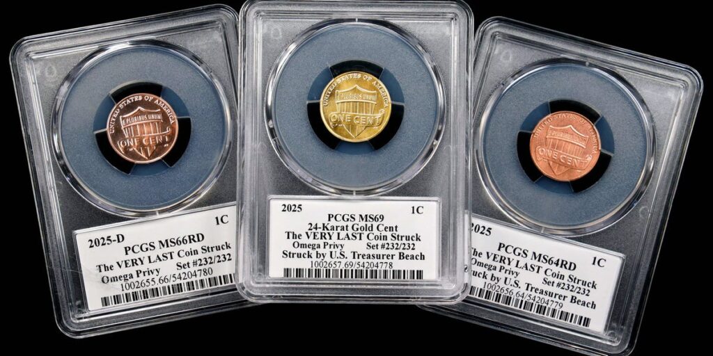 The Final Batch of Pennies Sold for .7 Million