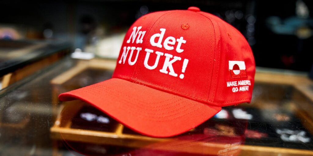 Greenland Group Selling Red ‘Make America Go Away’ Hats for Charity