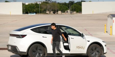 Tesla Launches Robotaxi Rides Without a Human Chaperone in Austin Tesla Launches Robotaxi Rides Without a Human Chaperone in Austin
