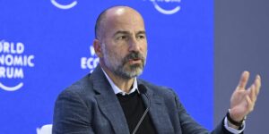 Uber CEO Says ‘Throwing Away All of the Old Policies’ Is Key to AI Success