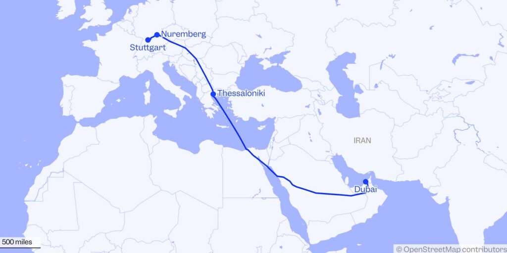 European Airlines Make Hourslong Diversions to Avoid Iranian Airspace