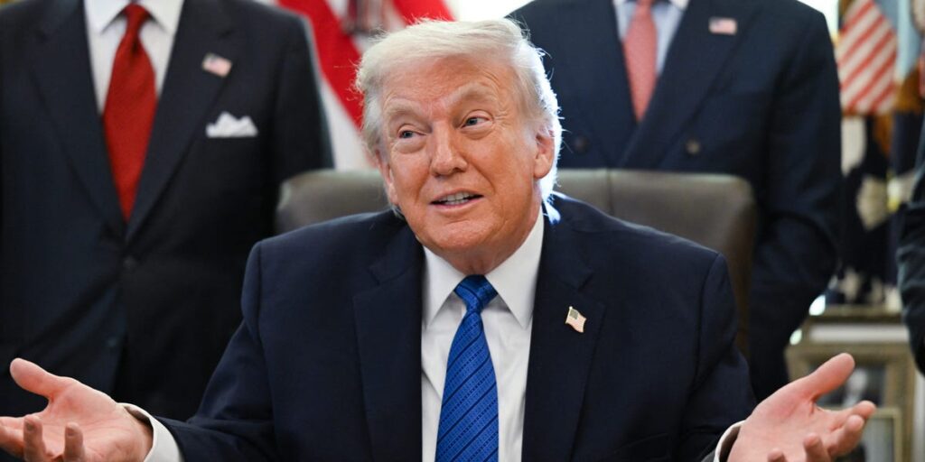 Trump says he’s staying out of the fight between Netflix and Paramount to take over Warner Bros. Discovery