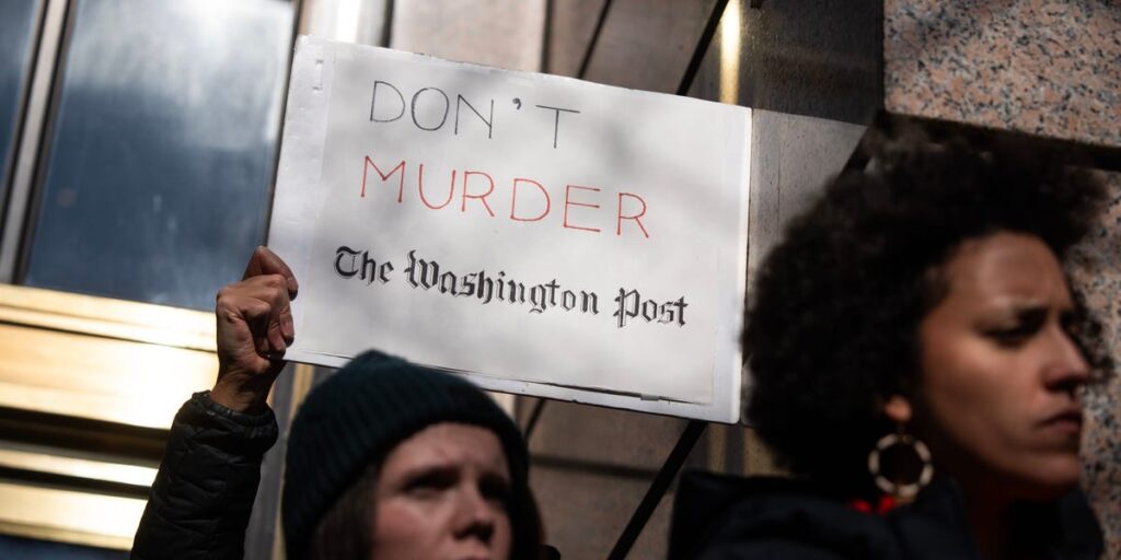 Washington Post union calls for Jeff Bezos to sell the paper after CEO resigns Washington Post union calls for Jeff Bezos to sell the paper after CEO resigns