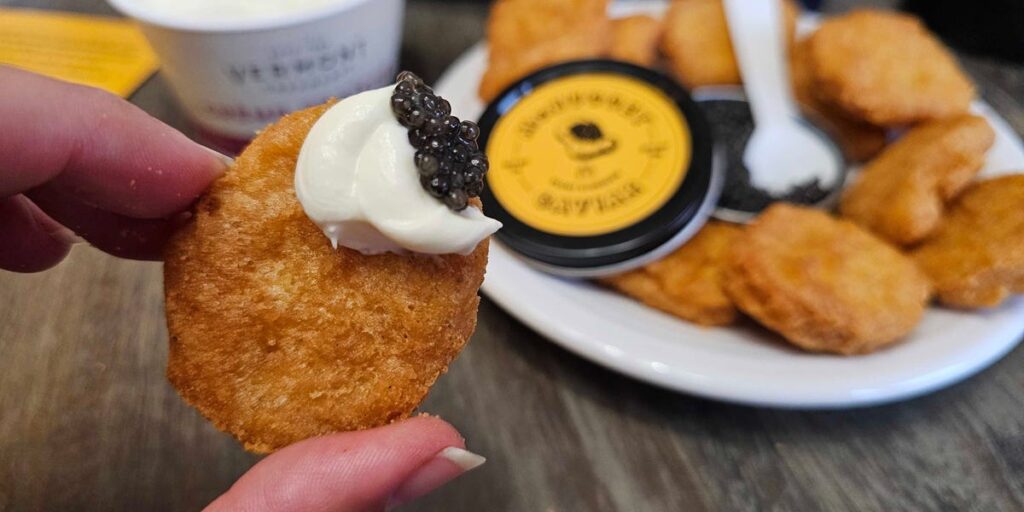 I tried McDonald’s McNugget Caviar promotion. It’s a smart brand move and made my go-to order feel fancy.