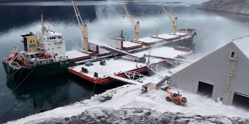 Take a look inside Greenland’s only fully operational mine, where miners live half the year and brave Arctic conditions