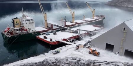 Take a look inside Greenland’s only fully operational mine, where miners live half the year and brave Arctic conditions