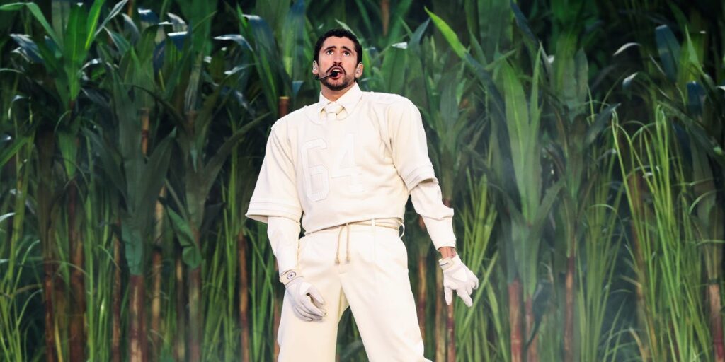 Bad Bunny’s custom Zara Super Bowl shirt is popping up on resale sites and fetching high price tags