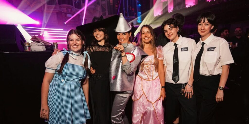 I go clubbing with my 4 daughters in matching outfits. It’s got us through hard times. I go clubbing with my 4 daughters in matching outfits. It’s got us through hard times.