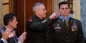 Medal of Honor pilot was hit repeatedly by machine-gun fire during the Maduro raid, Trump says, revealing mission details