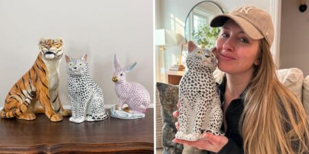 A woman spent  on a quirky cat statue at an estate sale. It turned out to be an Italian art piece worth ,000.