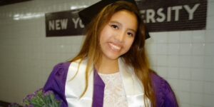 After graduating from NYU, I had to leave New York because I couldn’t afford it. I had to move back in with my parents. After graduating from NYU, I had to leave New York because I couldn’t afford it. I had to move back in with my parents.